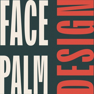 Telegram profile photo for FACEPALM Design