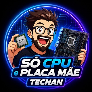 Telegram profile photo for SÓ CPU & PLACA MÃE - TECNAN