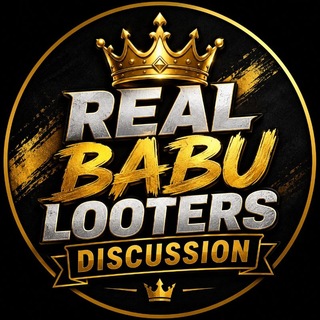 Telegram group profile photo for Real Babu Looters Discussion 👑