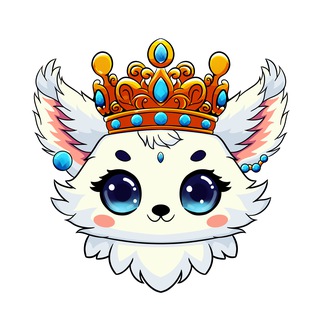 Telegram profile photo for Crowned Snowfox ($CFOX)
