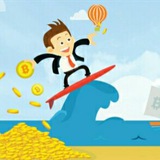Telegram profile photo for CryptoWave - ежедневная аналитика криптовалют