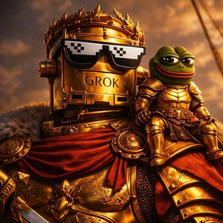 Telegram profile photo for GROKIUS Grokius Maximus on ETH Portal