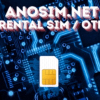 Telegram profile photo for Anosim.net - OTP, PVA, Rental SMS & Sim