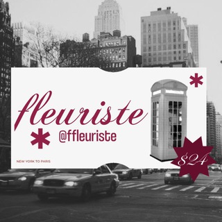 Telegram profile photo for ♡˳ֹ 가게 fleuriste ✿ promo!