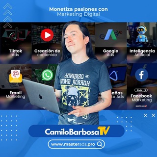 Telegram profile photo for Camilo Barbosa TV | Monetiza tus pasiones