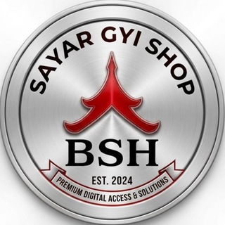 Telegram profile photo for Sayar Gyi Shop
