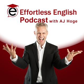 Telegram profile photo for Effortless English Podcast | Learn English with AJ Hoge