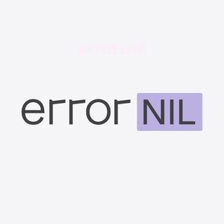 Telegram profile photo for ErrorNil. iOS-разработка