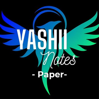 Telegram profile photo for Yashiii Notes ヤ Paper Class (Ap/Ad)