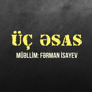 Telegram profile photo for Üç əsas (Şeyx Salih Sindi) | Fərman İsayev