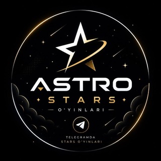 Telegram profile photo for ASTRO STARS OʻYINLAR