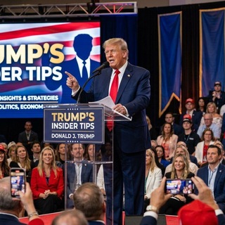 Telegram profile photo for Trump's Insider Tips