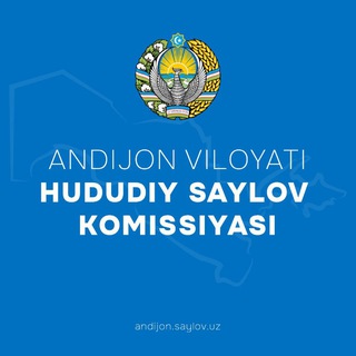 Telegram profile photo for Andijon viloyati hududiy saylov komissiyasi