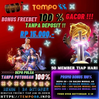 Telegram group profile photo for TEMPO88 SLOT ONLINE GACOR