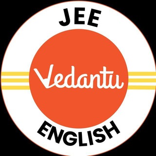 Telegram profile photo for Vedantu JEE English