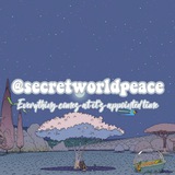 Telegram profile photo for Secretworldpeace❤️💌