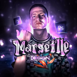 Telegram profile photo for Marseille | Дизайн