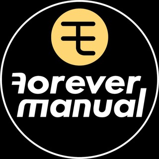 Telegram profile photo for forevermanual