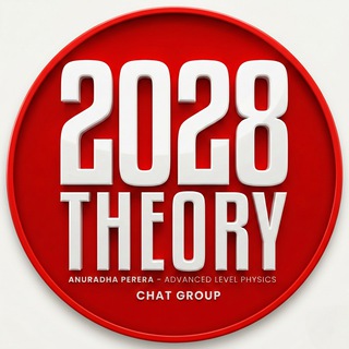 Telegram profile photo for 2028 THEORY GROUP | PHY AP