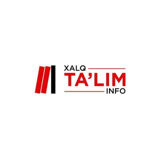 Telegram profile photo for Xalq ta'limi Info I Hujjatlar bazasi