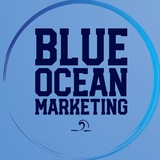 Telegram profile photo for Blue ocean marketing