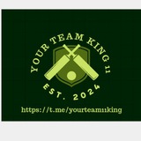 Telegram profile photo for YOUR TEAM KING 11