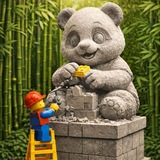 Telegram profile photo for Panda lego only