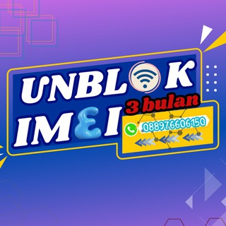 Telegram profile photo for UNBLOCK IMEI MURAH