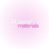 Telegram profile photo for kk.tutor materials