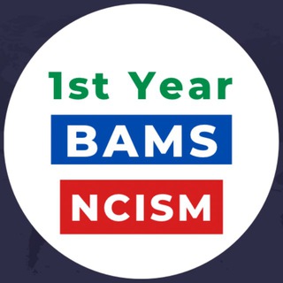 Telegram profile photo for BAMS 1st Year - NCISM