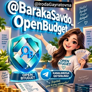 Telegram profile photo for Open Budget💸Barakali Budget💳💸