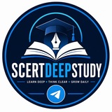 Telegram profile photo for SCERT DEEP STUDY