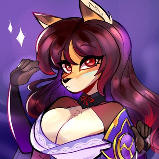 Telegram profile photo for Fox that does art 👍 (SFW)