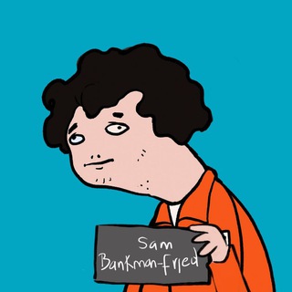 Telegram group profile photo for Sam Bankmeme-Fried | $SBF