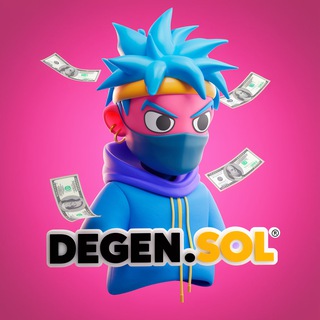 Telegram profile photo for degen.sol