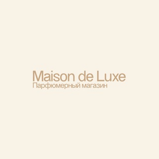 Telegram profile photo for Maison de Luxe | Парфюмерный магазин