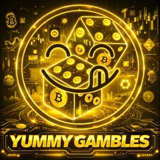 Telegram profile photo for YUMMY GAMBLES😋🎲