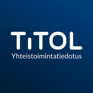 Telegram profile photo for TiTOL tiedotteet