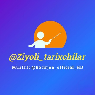 Telegram profile photo for 🎓 Ziyoli tarixchilar