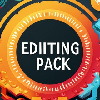 Telegram profile photo for Editing Pack FREE