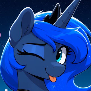 Telegram profile photo for These pony pics don't exist
