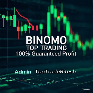 Telegram profile photo for BINOMO TOP TRADING (Free Signals and Study)