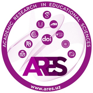 Telegram profile photo for ARES.UZ - yuqori impakt faktorga ega ilmiy-uslubiy jurnal.