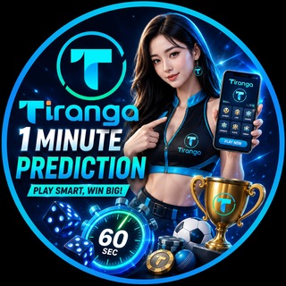 Telegram profile photo for Tiranga 1 MINUTE Official Prediction
