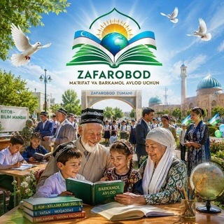 Telegram profile photo for "ZAFAROBOD MA`NAVIYAT KO‘ZGUSI️"🇺🇿🇺🇿