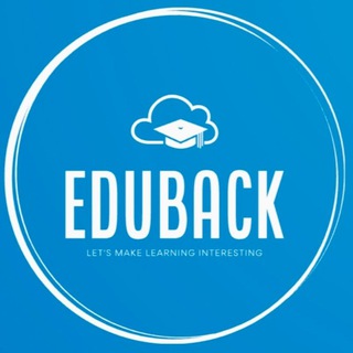 Telegram profile photo for EduBack - CLASS 6th 7th 8th 9th 10th 11th 12th JEE NEET