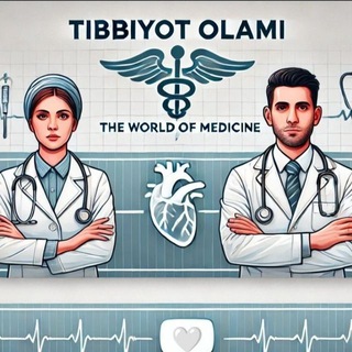 Telegram profile photo for TIBBIYOT OLAMI🥼⚕️💊