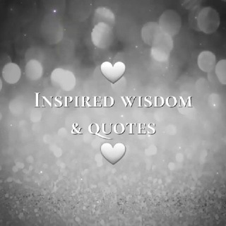 Telegram profile photo for Inspired Wisdom & Quotes π€