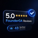 Telegram profile photo for Reviews - FounderGA
