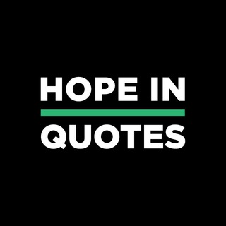 Telegram profile photo for Hope In Quotes